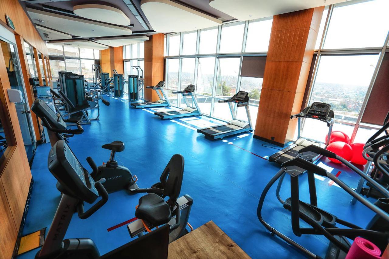 The Green Park Gaziantep Kültér fotó The gym at the 36th floor