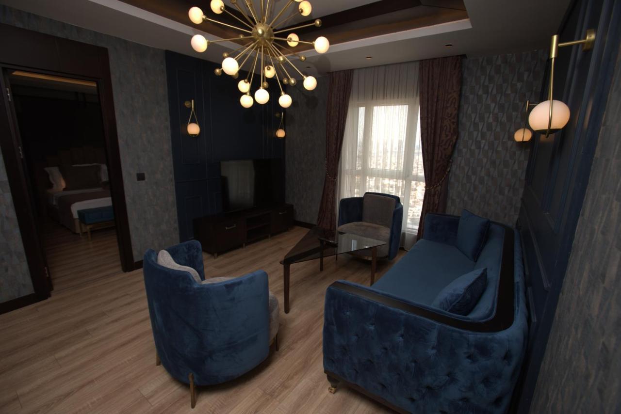 The Green Park Gaziantep Kültér fotó A 3D rendering of a living room